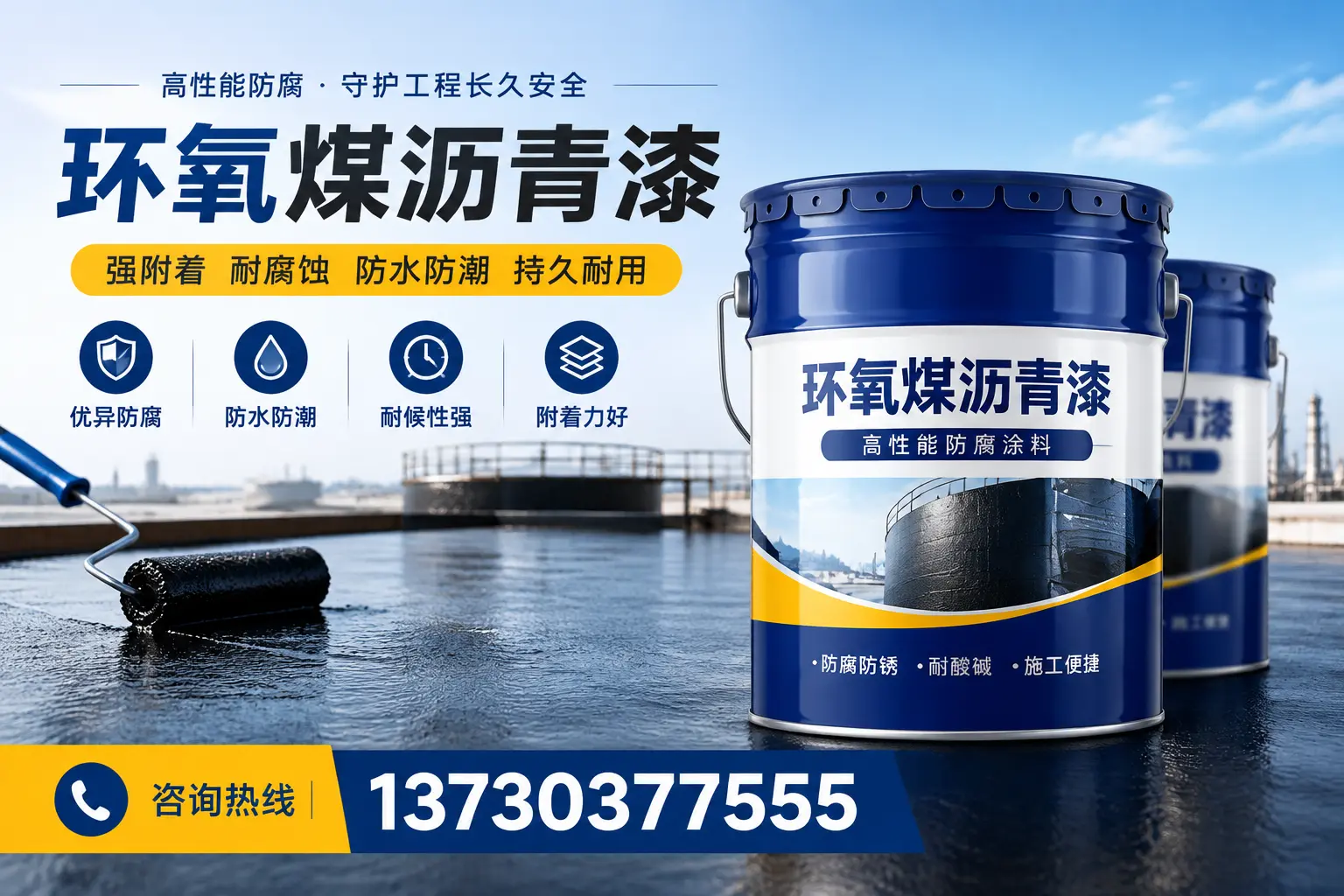 如何判断环氧煤沥青漆的质量?漯河消费者指南